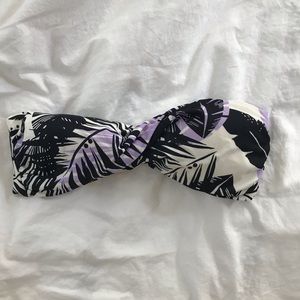 Roxy bandeau bikini top